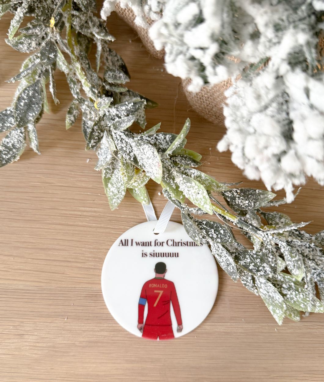 Ronaldo Siu Celebration Christmas Decoration