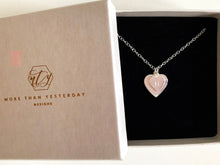 Load image into Gallery viewer, Heart Duo Initials Necklace