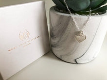 Load image into Gallery viewer, Heart Initials Necklace