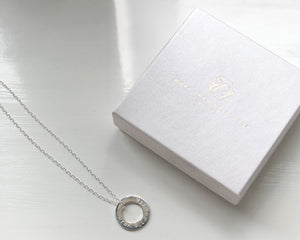 Personalised Washer Necklace- Medium