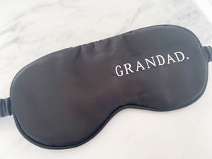 Dad/Grandad Black Sleepmask