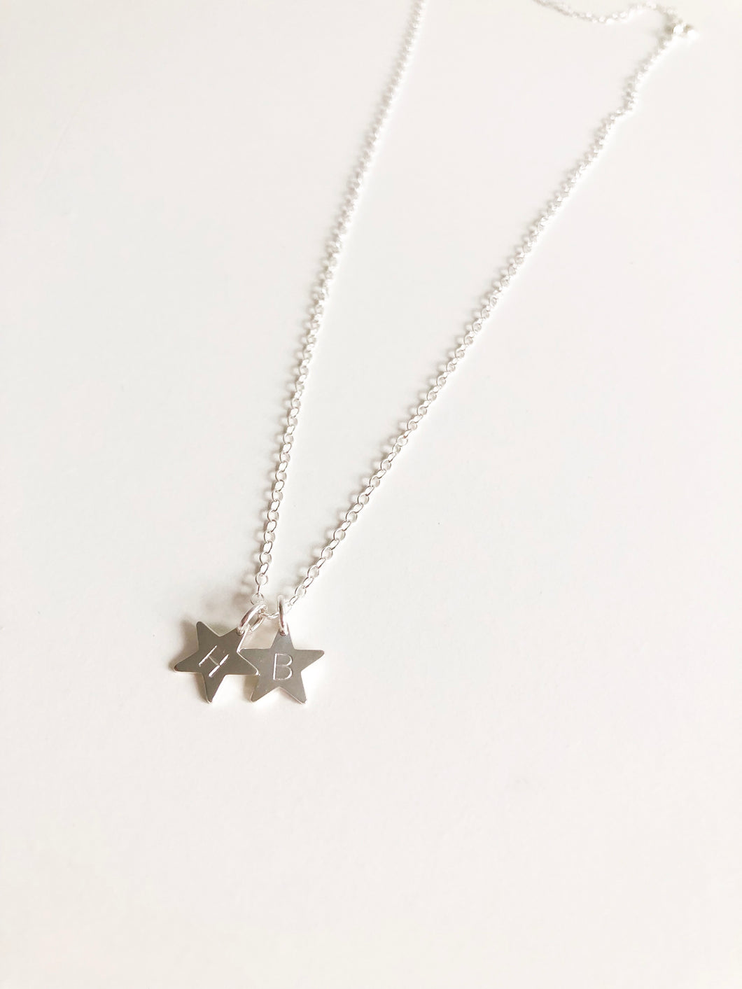 Star Initials Necklace