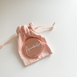 Personalised Rose Gold Mirror