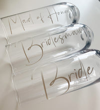 Load image into Gallery viewer, Bridal Party Stemless Flute