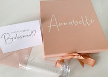 Load image into Gallery viewer, Bridesmaid Proposal Flute Hamper