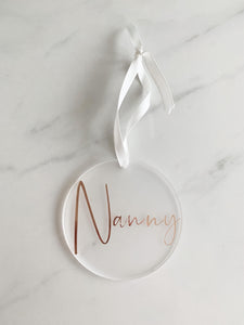 Family Bauble Decoration