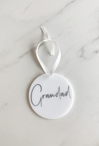 Family Bauble Decoration