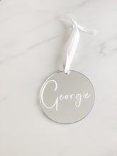 Load image into Gallery viewer, Personalised Name Bauble Decoration