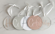 Load image into Gallery viewer, Personalised Name Bauble Decoration