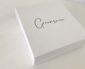 Groomsman / Best Man Keepsake Gift Box