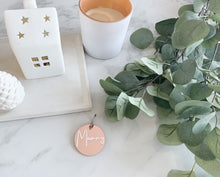 Load image into Gallery viewer, Personalised Rose Gold Keyring