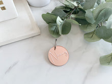 Load image into Gallery viewer, Personalised Rose Gold Keyring