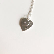 Load image into Gallery viewer, Double Heart Necklace