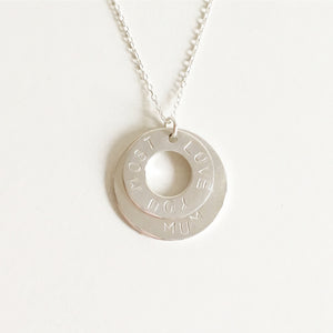 Personalised Duo Necklace