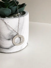 Load image into Gallery viewer, Personalised Washer Necklace- Large