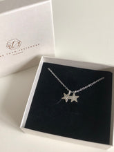 Load image into Gallery viewer, Star Initials Necklace